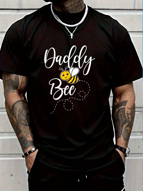 100% Cotton Daddy Of The Bee Day Hive Family Matching Birthday T-Shirt