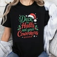thumbnail image 1 of 100% Cotton Deck The Halls Not Your Coworkers, 1 of 5