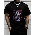 thumbnail image 1 of 100% Cotton Dia De Los Muertos Cinco De Mayo Sugar Skull Men Women T-Shirt Summer Men For Top, 1 of 6