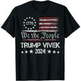 100 Cotton Donald Trump Vivek Ramaswamy 2024 President Republican T