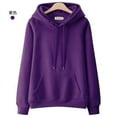 100 Cotton Double Layer Hat Raglan Sleeve Hoodies Sweatshirt Women New