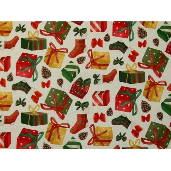 100% Cotton Dress Fabric Multicoloured - per yard