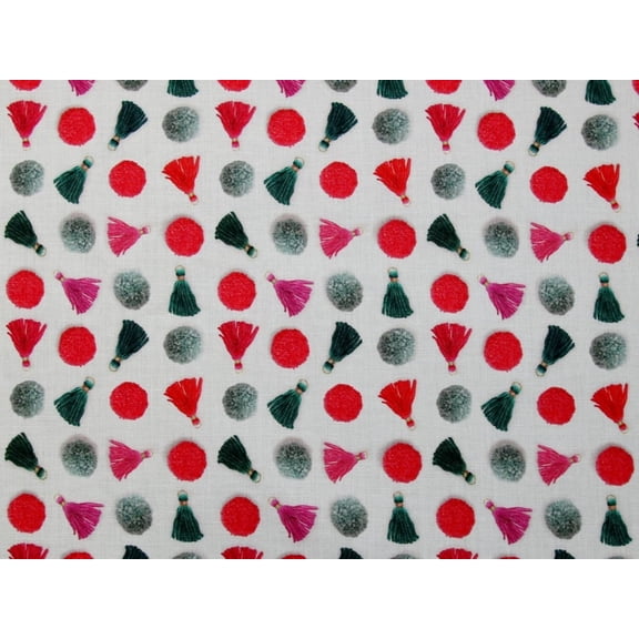 100% Cotton Dress Fabric Multicoloured - per yard