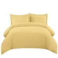 thumbnail image 1 of 100% Cotton Duvet Cover Sets 550 Thread Count Solid - Twin/Twin XL - Gold, 1 of 1