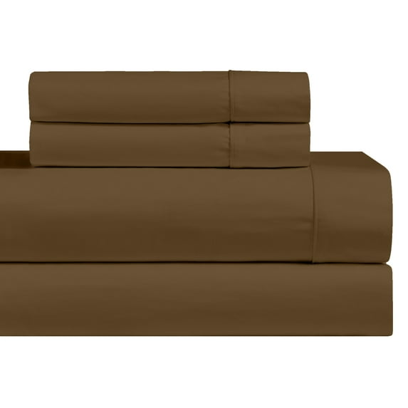 100% Cotton Extra Deep Pocket Sheets 22 inch, 1000 Thread Count - Queen - Taupe