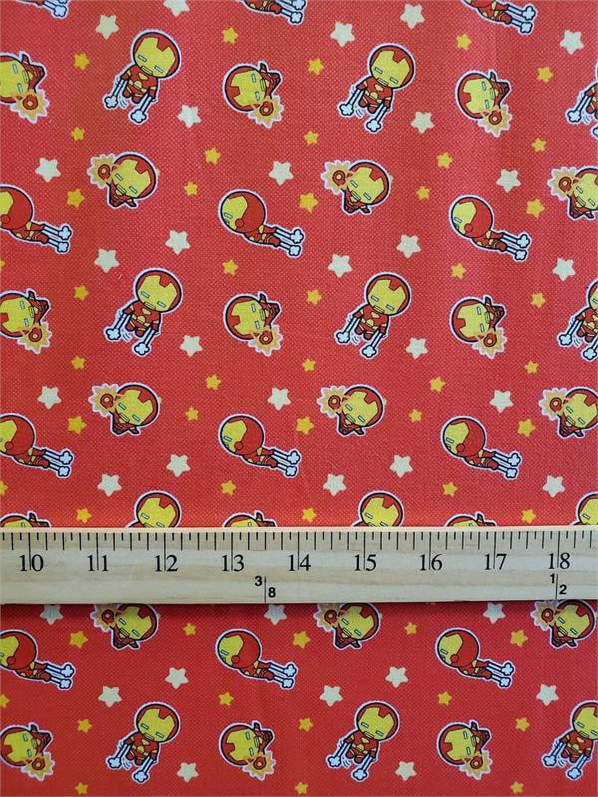 100% Cotton Fabric Disney's Iron Man, Baby Iron Man Print /45" Wide/Sold By yard