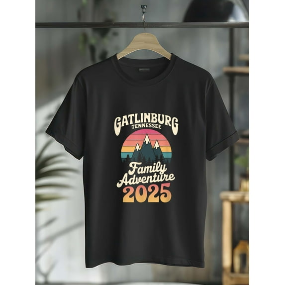 100% Cotton Family Vacation Gatlinburg 2025 T-Shirt