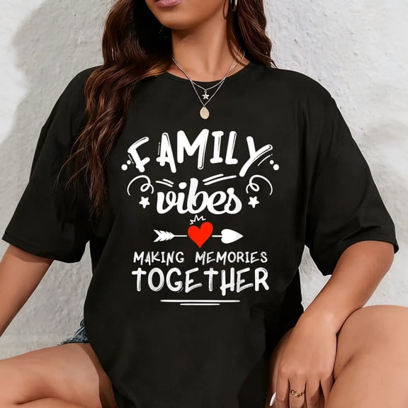 100% Cotton Family Vibes Making Memories 2025 Family Reunion Matching T-Shirt