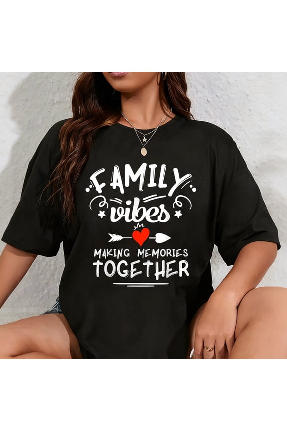 100% Cotton Family Vibes Making Memories 2025 Family Reunion Matching T-Shirt
