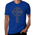 thumbnail image 1 of 100% Cotton Father's Day Gift for Dad Husband Blessed Dad Christian T-Shirt, 1 of 2