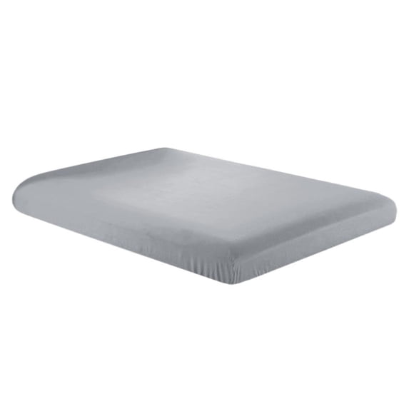 100% Cotton Fitted Sheet | Classic Mattress Cover | Breathable & Pre-Shrunk | Elastic All Arounds for Secure Fit | 90 x 200 cm (Single/Twin Size) | 1 Piece