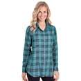 thumbnail image 1 of 100% Cotton Flannel Plaid Shirt, 1 of 3
