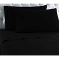 thumbnail image 1 of 100% Cotton Flannel Sheet Set - Fitted + Flat + Pillow Cases - Deep Pocket, 1 of 2