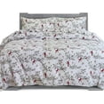 100 Cotton Flannel Sheets Set Flannel Sheets Full, 4Piece Flannel Bed Sheets Lightweight