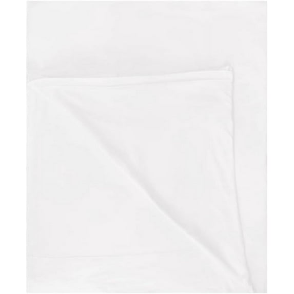 100% Cotton Flat Top Sheet Only - T-Shirt Fabric Jersey Knit - Extra Soft - Wrinkle Free - Machine Washable - Easy Fit - Breathable - Comfy