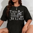 thumbnail image 1 of 100% Cotton Funny Autism Awareness Support TWAS The Tism M Lord Autistic T-Shirt, 1 of 5
