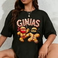 thumbnail image 1 of 100% Cotton Funny Ginjas Gingerbread Ninjas for kid boys Christmas Xmas T-Shirt, 1 of 5