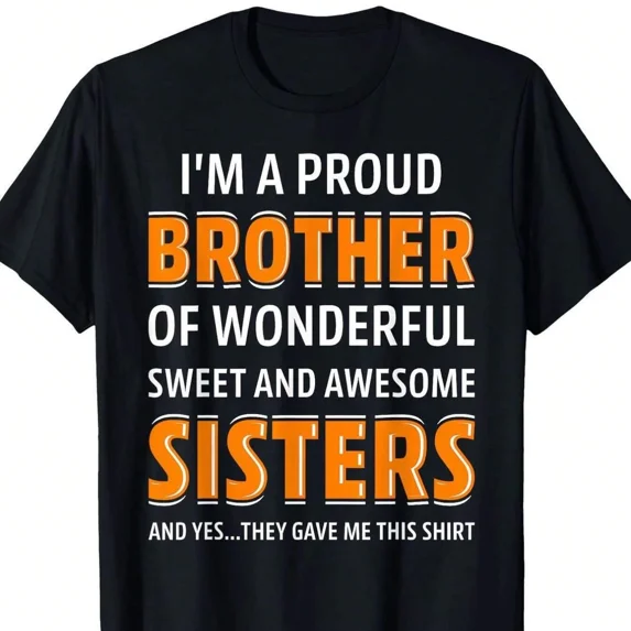 100% Cotton Funny Quote T-Shirt, Casual Comfortable Crew Neck Top