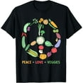 100 Cotton Funny Veggie Art For Women Men Vegan Food Vegetables Themed