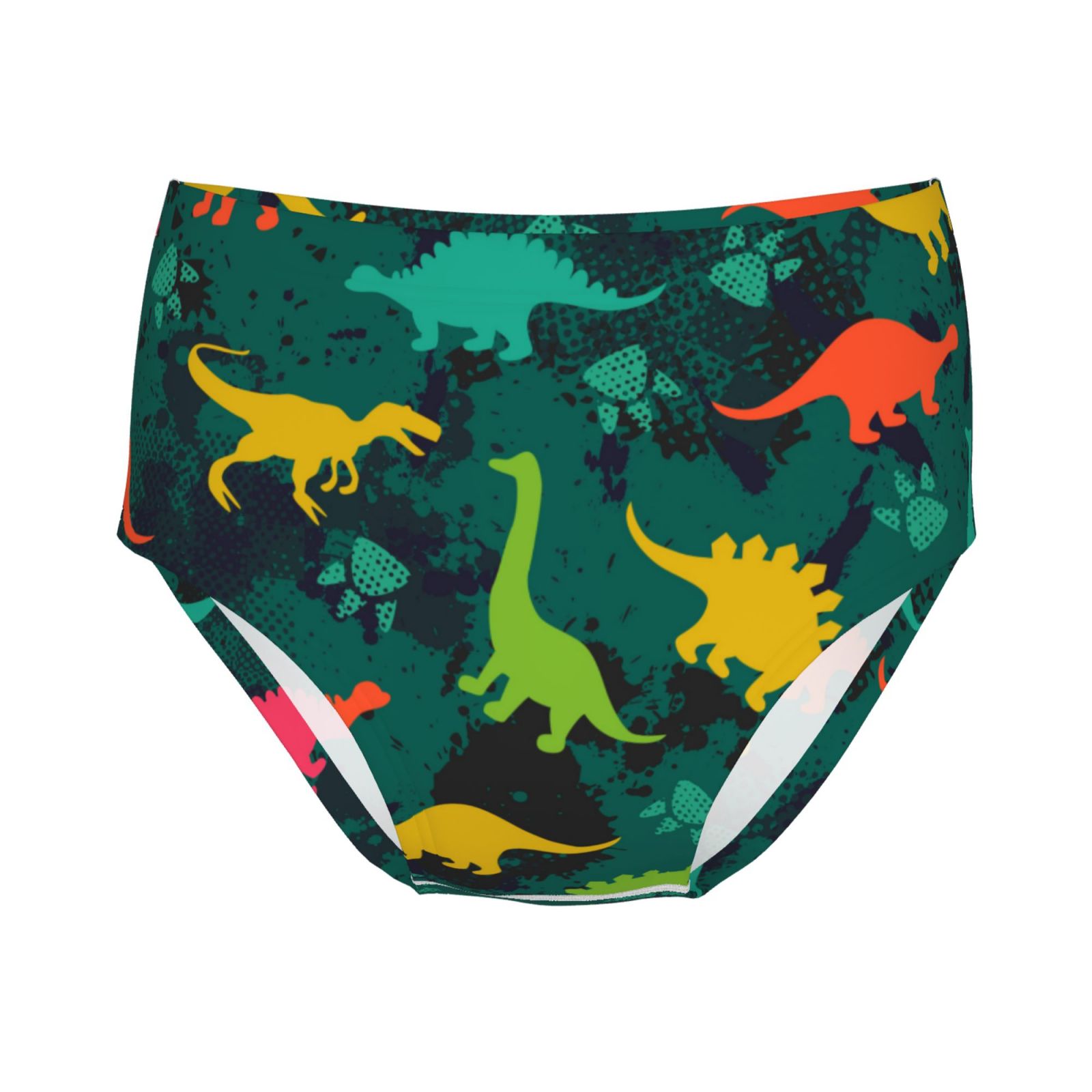 100% Cotton Girls Underwear, Colorful Dinosaurs Soft Toddler Teen ...