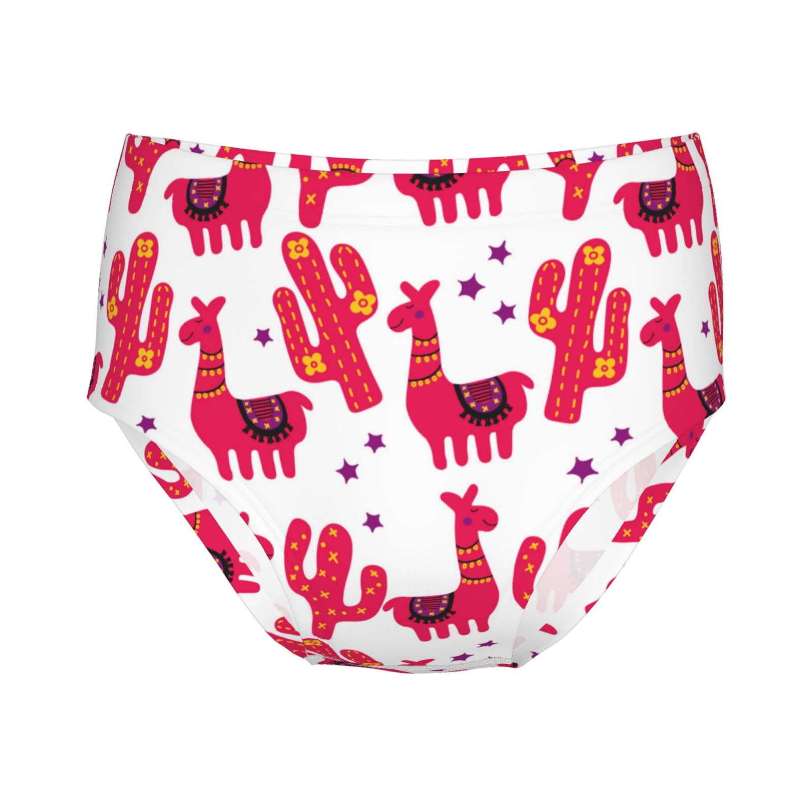 Hahan Baby Girls Cotton Underwear - 6-Pack Toddler Briefs, Soft 100% Cotton, Sizes 12, Pink