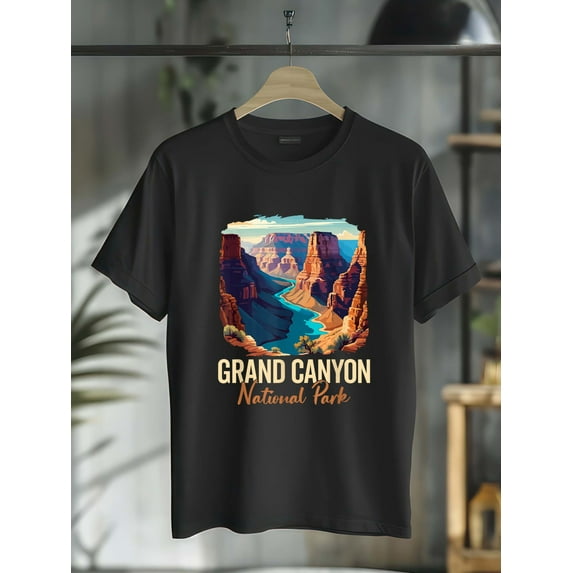 100% Cotton Grand Canyon National Park Hiking Souvenir Adventure Outdoor T-Shirt