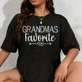 thumbnail image 1 of 100% Cotton Grandma's Favorite Grandparent Grandchild Humor Family T-Shirt, 1 of 5
