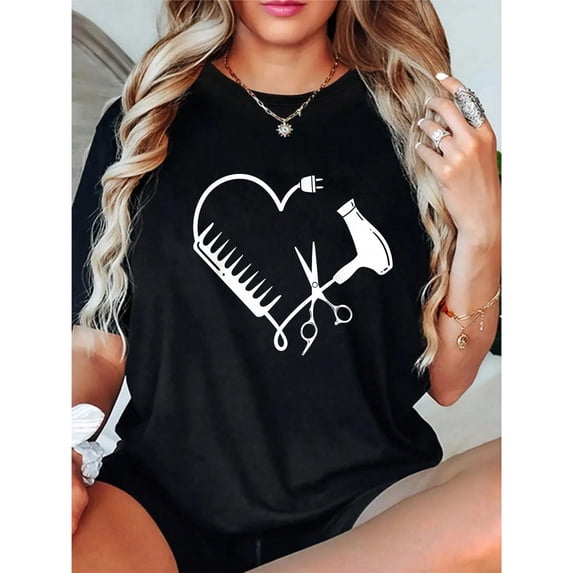 100% Cotton Hairdresser Hairstylists Hairstyling Beautician Hairdressing T-Shirt