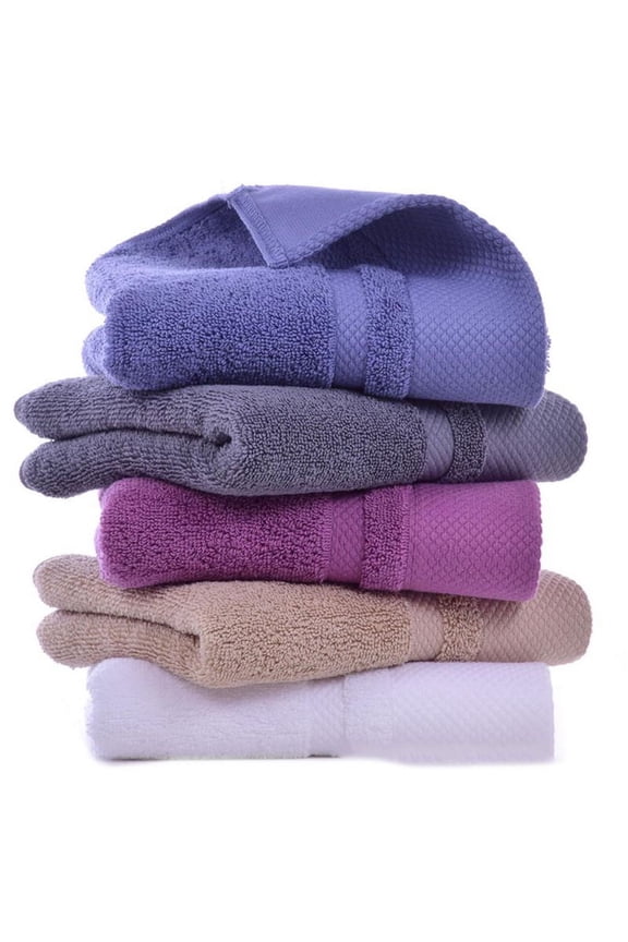 100% Cotton Hand Towels ,Thickened & Soft Hotel Bathroom Towels,Durable and Super Absorbent Face Towels for Daily Use Such,13.4x29.5 Inch