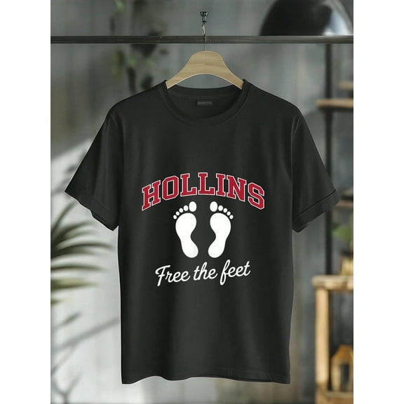 100% Cotton Hollins Free The Feet T-Shirt