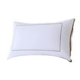 thumbnail image 1 of 100% Cotton Hotel Pillows, U.S. Made Hypoallergenic Pillows with Down Alternative Fiber Fill for Side & Back Sleepers, Set of 1, Three Comfort Levels, (Soft, Medium, Firm) Soft, 1 of 8