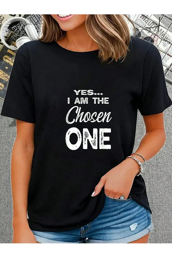 100% Cotton I Am The Chosen One T-Shirt