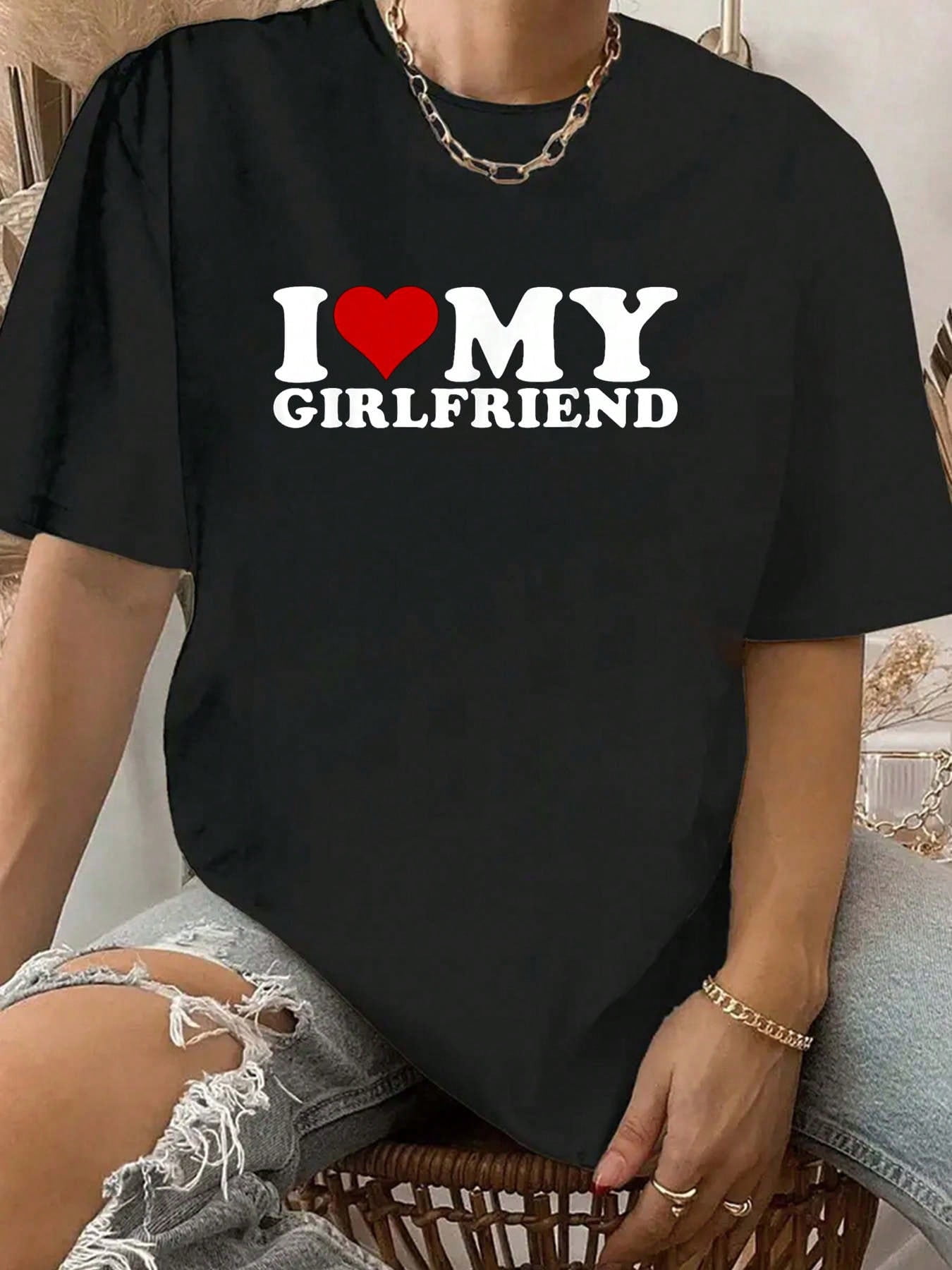 i love my gf t shirt