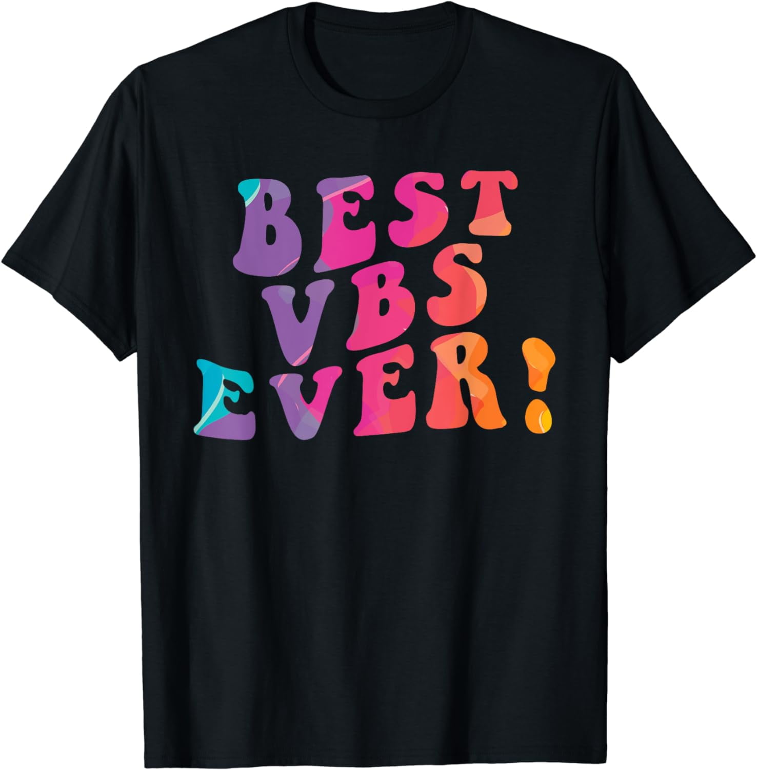 100% Cotton I Love VBS Vacation Bible School 2024 BEST VBS EVER T-Shirt ...