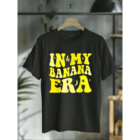 100% Cotton In My Banana Era Funny Banana Lover Retro Bananas T-Shirt