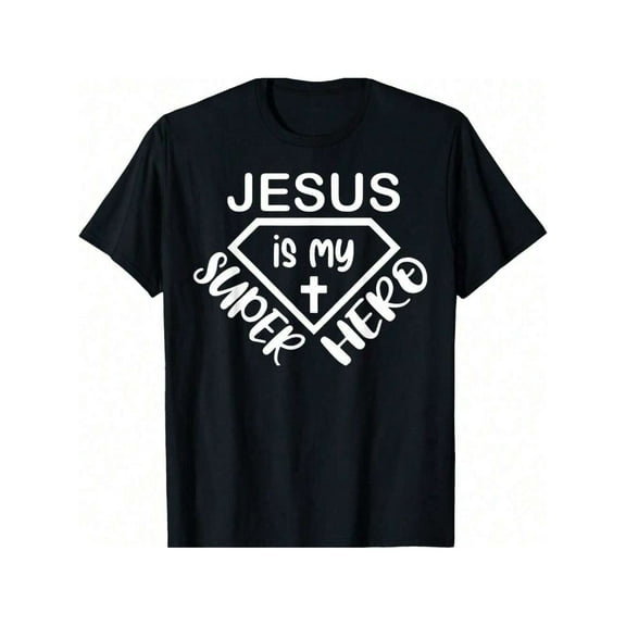 100% Cotton Jesus Is My Super Hero T-Shirt