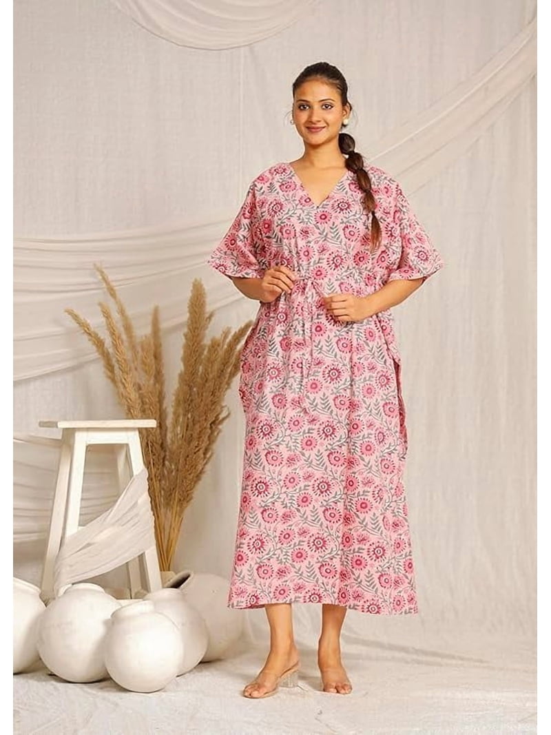 women indian cotton boho dresses Summer" Gauzy Indian Bohemian Dress  Honeywood and also it would be an ideal match to embellish that special belly dancing outfit of yours Magic Bedding 100% Cotton Kaftan