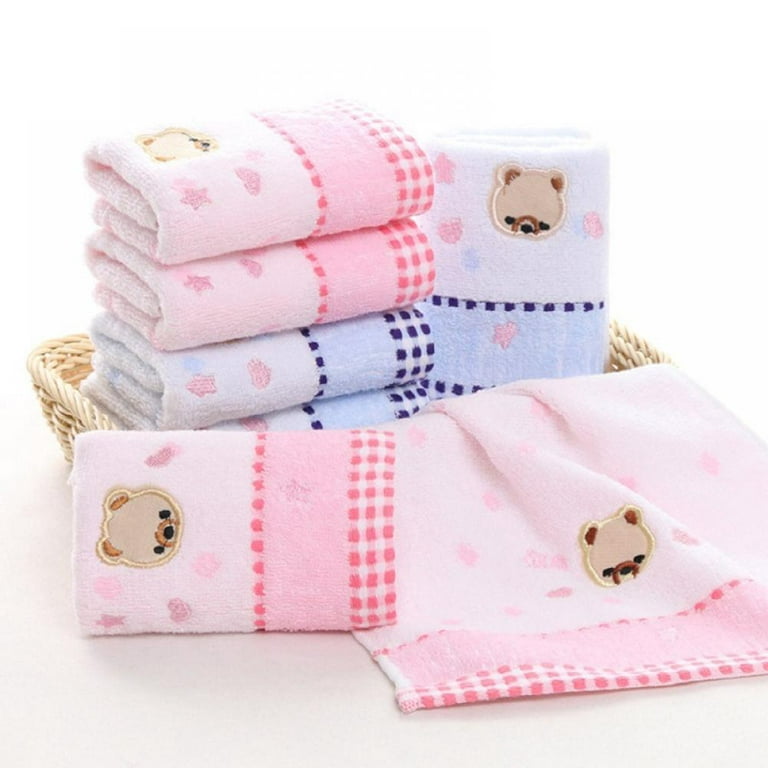 Cute Kids Cotton Hand Towels Wholesale MOQ 12
