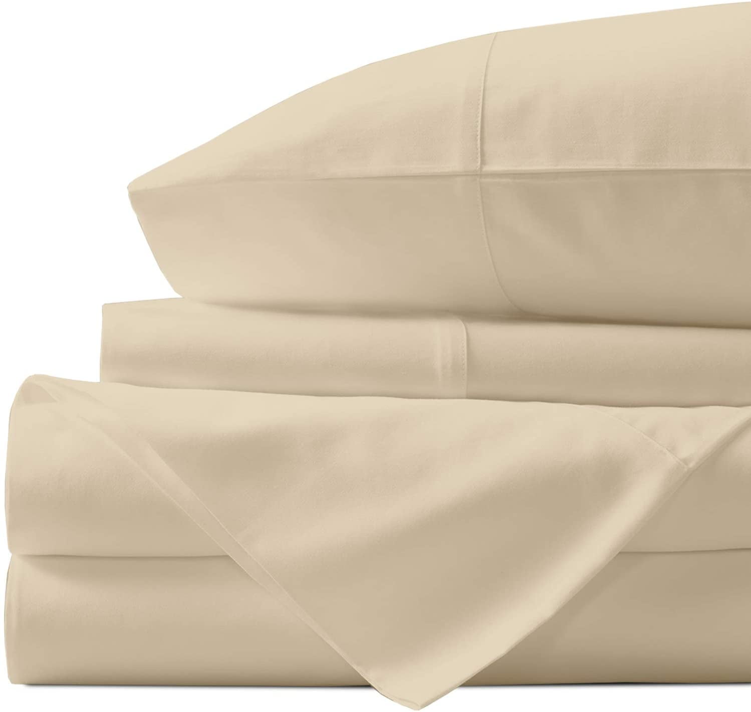 100 Cotton King Size Sheets Set 1000 Thread Count Sheets Luxury