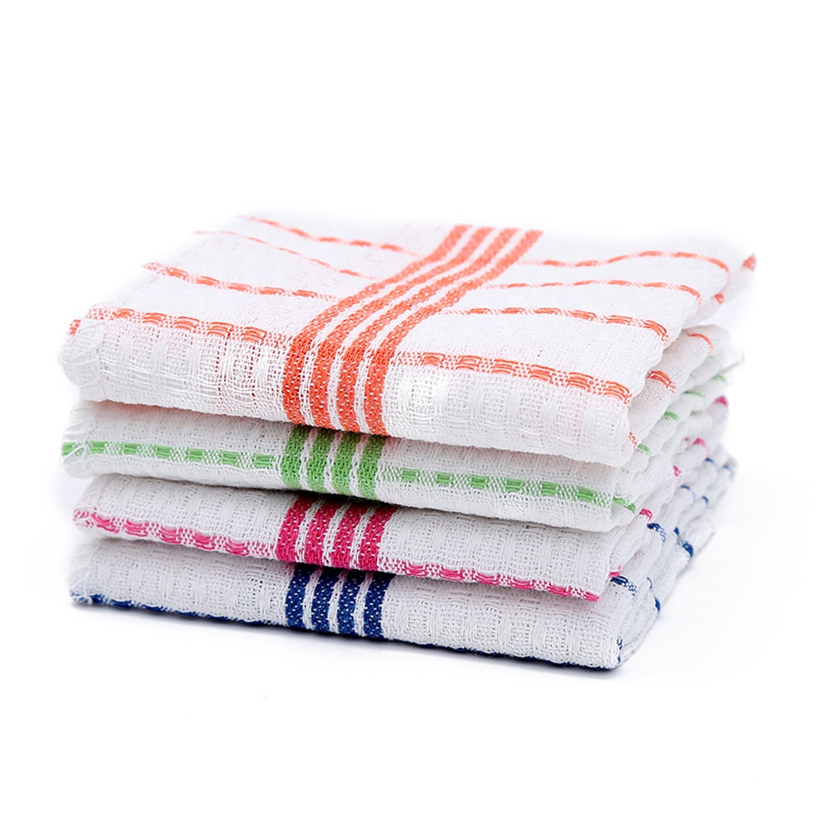 ZEBOLE 100% Cotton Dish Cloths - 12x12 Inch, 8 Pack, Super Absorbent & Quick-Drying Kitchen Towels - View #9
