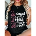 thumbnail image 1 of 100% Cotton LPN Licensed Practical Nurse LPN T-Shirt, 1 of 4