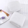 thumbnail image 1 of 100% Cotton Large Thicken Strong Absorbent Quick-drying Soft Bath Towel (White), 1 of 8
