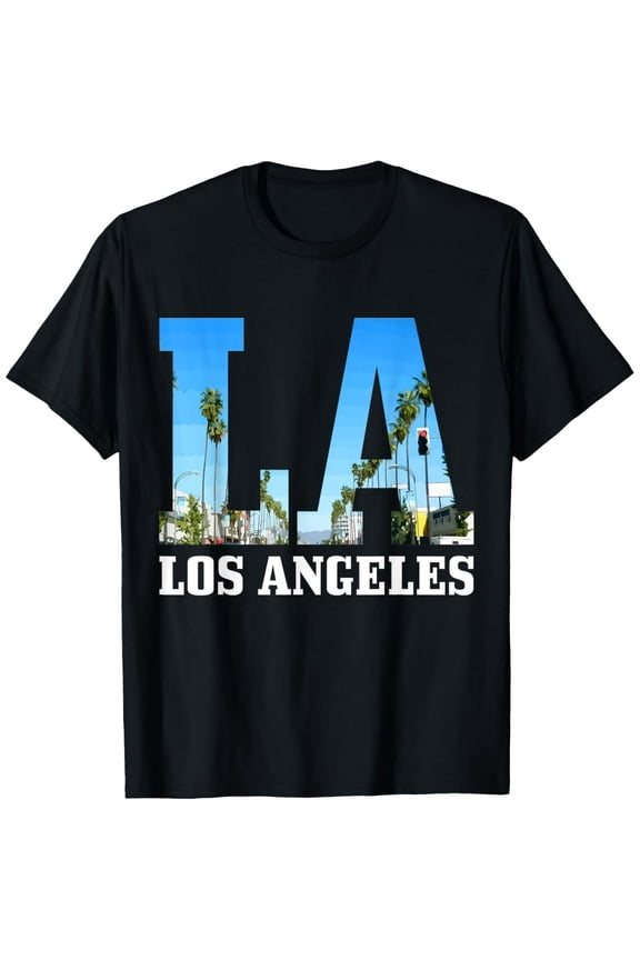 100% Cotton Los Angeles LA Vintage California Los Angeles T-Shirt