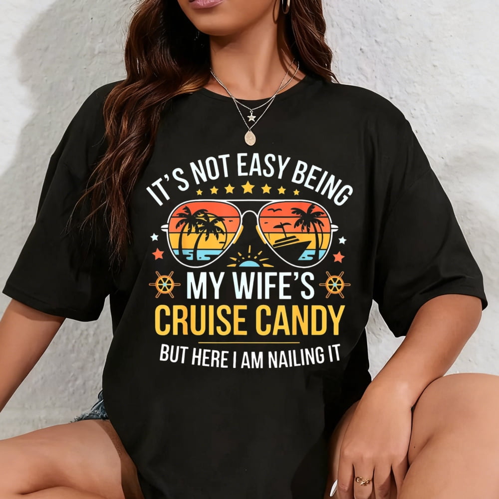 100 Cotton Matching Couples Cruise Candy Husband And Wife Cruise T 100-cotton-matching-couples-cruise-candy-husband-and-wife-cruise-t