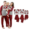 100 Cotton Matching Family Pajamas Sets Christmas PJ