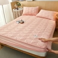 100 Cotton Mattress Cover High Quality Soy Fibre Quilted Thicken