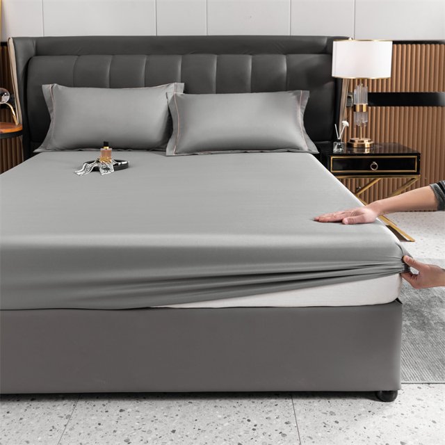 100 Cotton Mattress Cover High Quality Soy Fibre Quilted Thicken