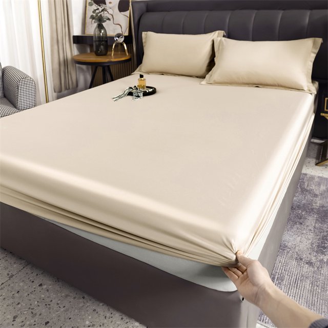 100 Cotton Mattress Cover High Quality Soy Fibre Quilted Thicken