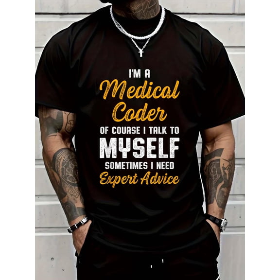 100% Cotton Medical Coder Biller Coding T-Shirt