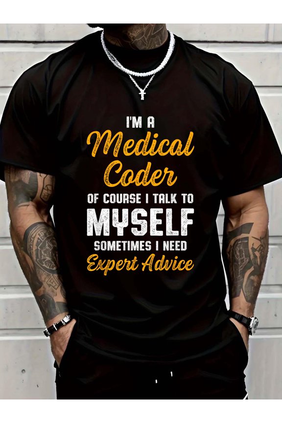 100% Cotton Medical Coder Biller Coding T-Shirt